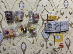 ガチャ　7点　カップヌードル　ミニチュアチャーム　JA全農たまご　たまごっち