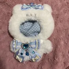 10〜14cm ハンドメイド おすわり着ぐるみ ねこ ぬい服 ぬいぐるみ