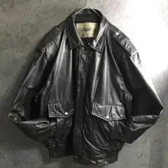 レザー ブルゾン