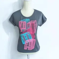 【極美品】プーマ　PUMA　Tシャツ　ビッグロゴ　S