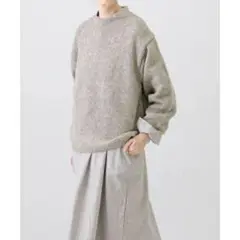 【美品】かぐれ ペルーボートネックニット