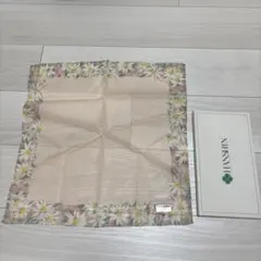 renoma 花柄 ハンカチ 約45cm