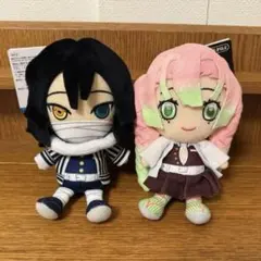 鬼滅の刃 Chibiぬいぐるみ ローソン ちびぬい 伊黒小芭内 甘露寺蜜璃