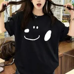 SNOOPY 半袖 Tシャツ 黒のサムネイル