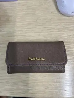 Paul Smith ブラウン レザー キーケース