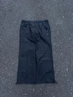 古着 90s ナイキ ナイロンパンツ y2k グレー L 希少モデル 大人気】y2k/テック系/NIKEナイキ/ナイロンパンツ/刺繍ロゴ