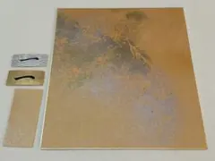 色紙 料紙 24.3×27.2cm 【F38】 色紙 書道 日本画 作品用