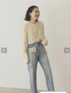 YANUK 26SS新作 バギーストレート