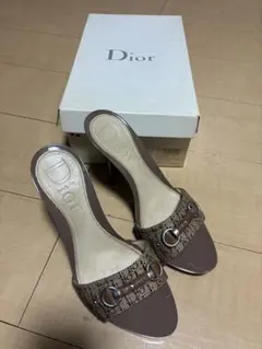 Christian Dior トロッター柄 サンダル ミュールのサムネイル