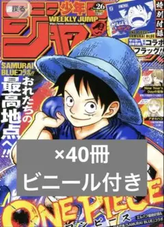 週刊少年ジャンプ 2026年26号 ONE PIECEコラボ 40冊 ビニール付 - メルカリ
