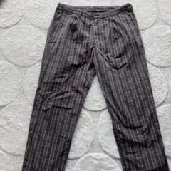 URBAN RESEARCH DOORS ストライプスラックス