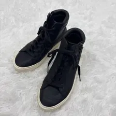 美品✨UGG(アグ)OLLIレザー　クロージャータイプ ハイカット厚底スニーカー