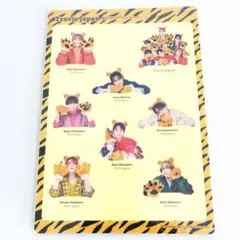 Travis Japan 切手風ステッカーシート+見守りタイガークリップシート