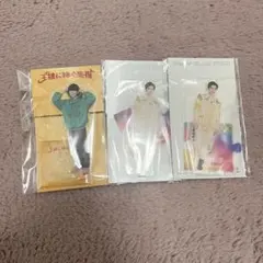 長尾謙杜　アクリルスタンド3点