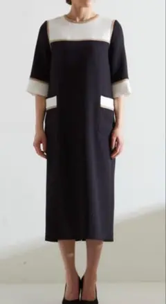 TIARA ブロック　ワンピース　美品　3