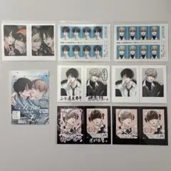 嘘つきなキスで今日もバイバイ　あゆ河　ネップリ　8枚セット　BL