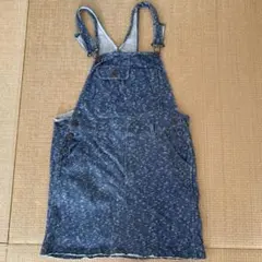 ZARA ザラ　デニム風 ジャンバースカート サロペット　M