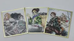 m*o様 鬼滅の刃 アクリル色紙 A01,03 B34 竈門炭治郎　嘴平伊之助