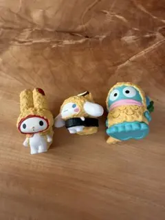 サンリオ 天麩羅　 カプセルトイ 3点セット