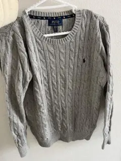 Polo Ralph Lauren グレー ケーブルニット 子供服