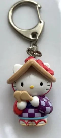 ご当地キティキーホルダー　福岡限定　博多どんたく