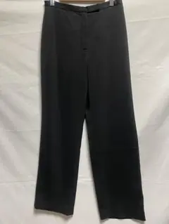 【美品】エディーバウアー ブラック ワイドパンツ PETITE 6 スーツにも◎