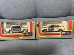 AGAT 1/43 ロシア パトカー ミニカー 2台セット