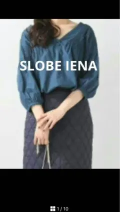 スローブイエナ　ピンタックブラウス　ブラック　 ベイクルーズ