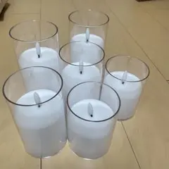 LEDキャンドルライト　結婚式　ウェルカムスペース　6個セット