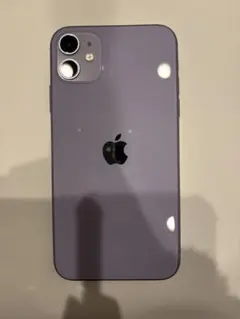 iPhone11 パープル 128GB SIMフリー 液晶割れあり