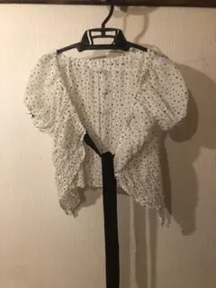 ハンドメイド　プリーツボレロ