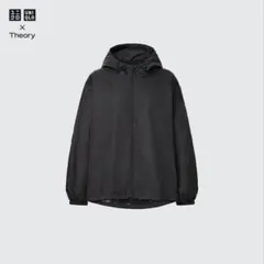 UNIQLO セオリー コラボ ナイロンパーカー M 黒 ブラック Theory