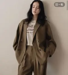 ホップサックダブルジャケット　ローリーズファーム