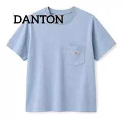 DANTON ダントン Tシャツ ライトブルー 半袖Tシャツ レディースのサムネイル