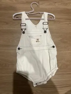 POLO Baby ホワイトロンパース 80