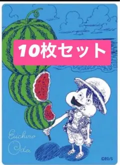 10枚】まとめ売り ナツコミ ONE PIECE ルフィ イラストカード - メルカリ