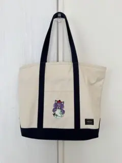 PORTER ボーイフレンドトート 猫刺繍