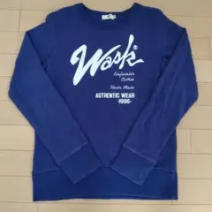WASK　トレーナー　薄手　紺色　160cm　BeBe