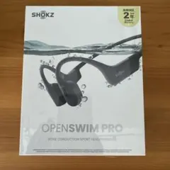 新品未開封Shokz OpenSwim Pro Grey SHOKZ S710 Shokz OpenSwim Pro Wireless Kemik İletimli Unisex Gri Kulaklık