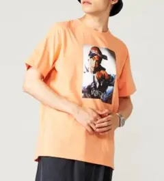 【完売品未使用】WEGO 2PAC別注Tシャツ オレンジ　Мサイズ　ユニセックス
