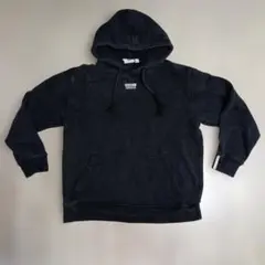 adidas ブラック フード付きトレーナー　Lサイズ