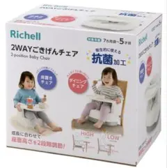 Richell 2WAYごきげんチェアKN