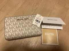 MICHAEL KORS 二つ折り財布 MKロゴ　未使用品