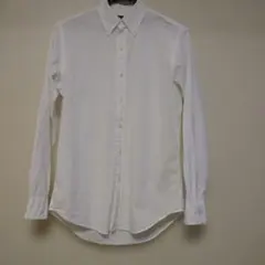 Ralph Lauren ホワイト クラシックフィット 長袖シャツ