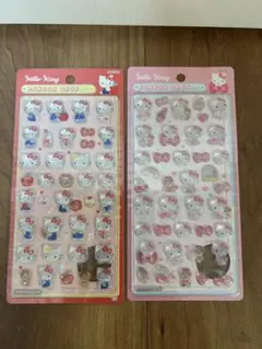 【正規品】ハローキティ ボンボンドロップシール 第一弾 2枚セット