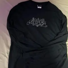 HUF ブラック 長袖Tシャツ L