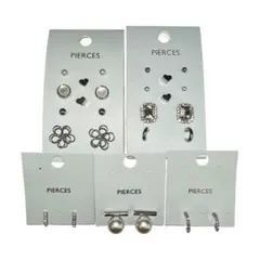 新品未使用✧ ピアス まとめ売り 5点セット キラキラ 上品 即日発送 匿名配送