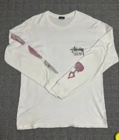 Stussy 長袖Tシャツ ホワイトのサムネイル