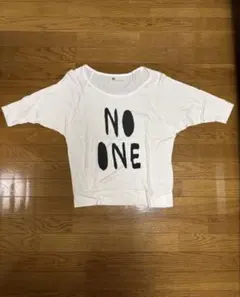 ◼︎8/29までの限定販売◼︎SLY NO ONE ロゴプリント 五分袖カットソー