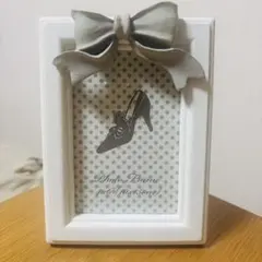 リボン付き　フォトフレーム